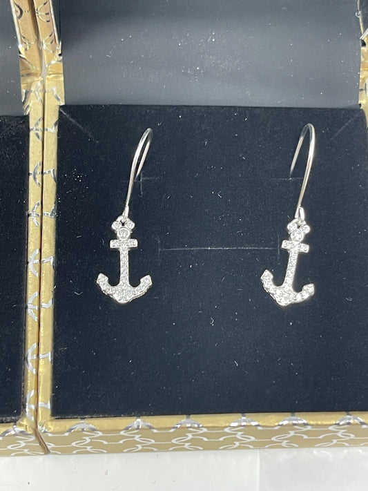 Disney Cruise Line Mickey Anchor Earrings by Rebecca Hook