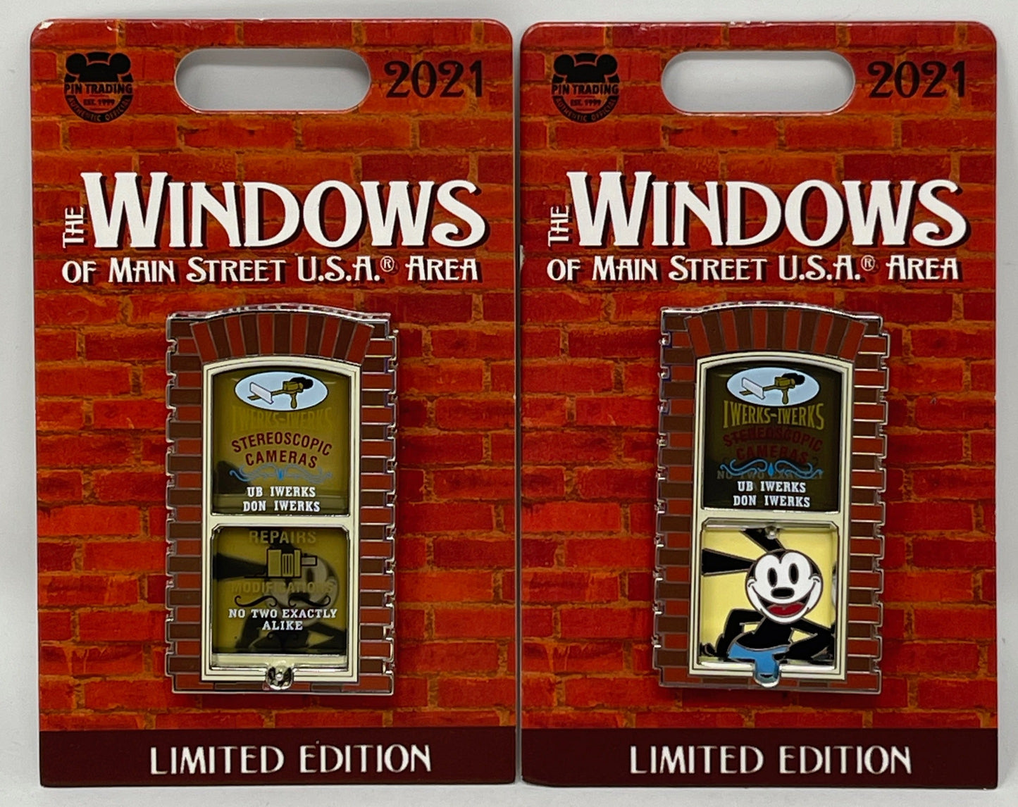 Disney Windows of Main Street USA Pin- Oswald Limited Editio