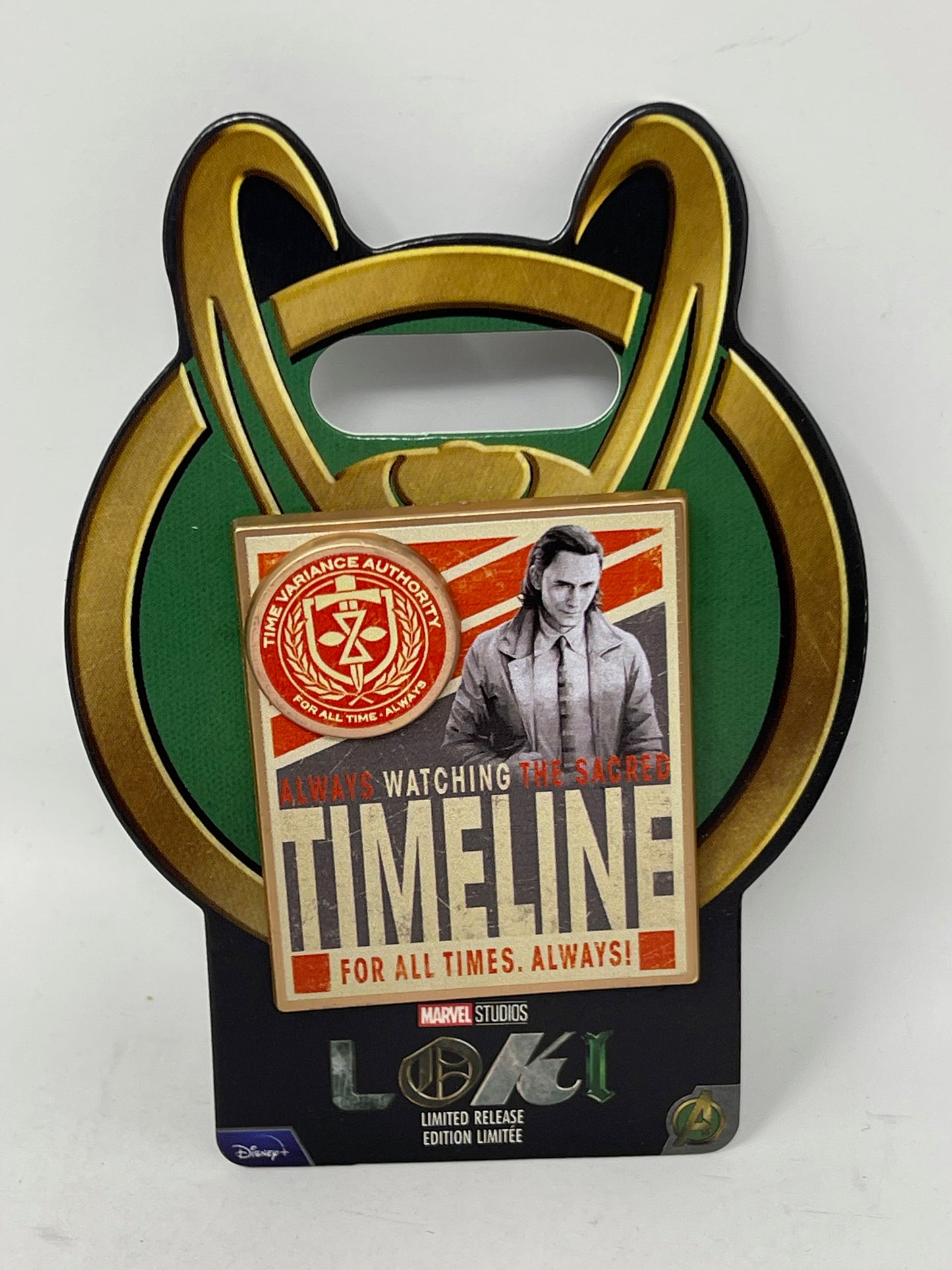 Disney Marvel Loki Timeline Pin Limited Release