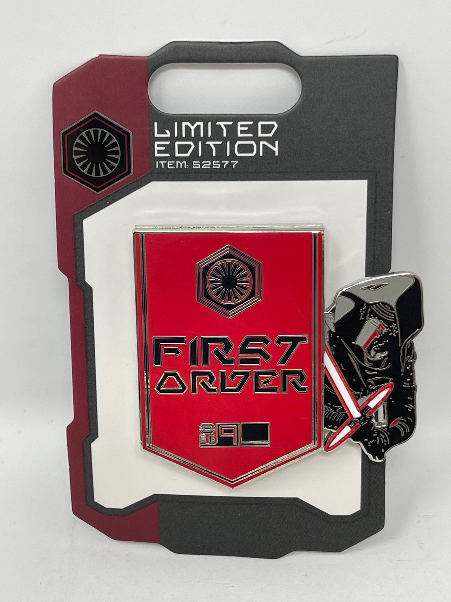 Disney Star Wars First Order Kylo Ren Pin Limited Edition