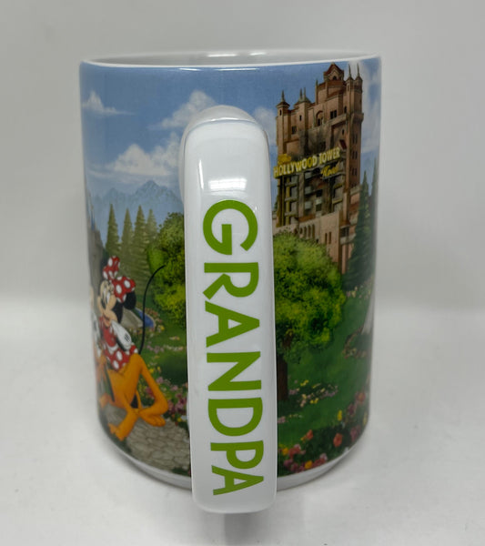 Walt Disney World Grandpa 4 Parks Mug