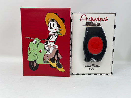 Disney Epcot Italy World Showcase Minnie Arriverderci Magicband LE 500