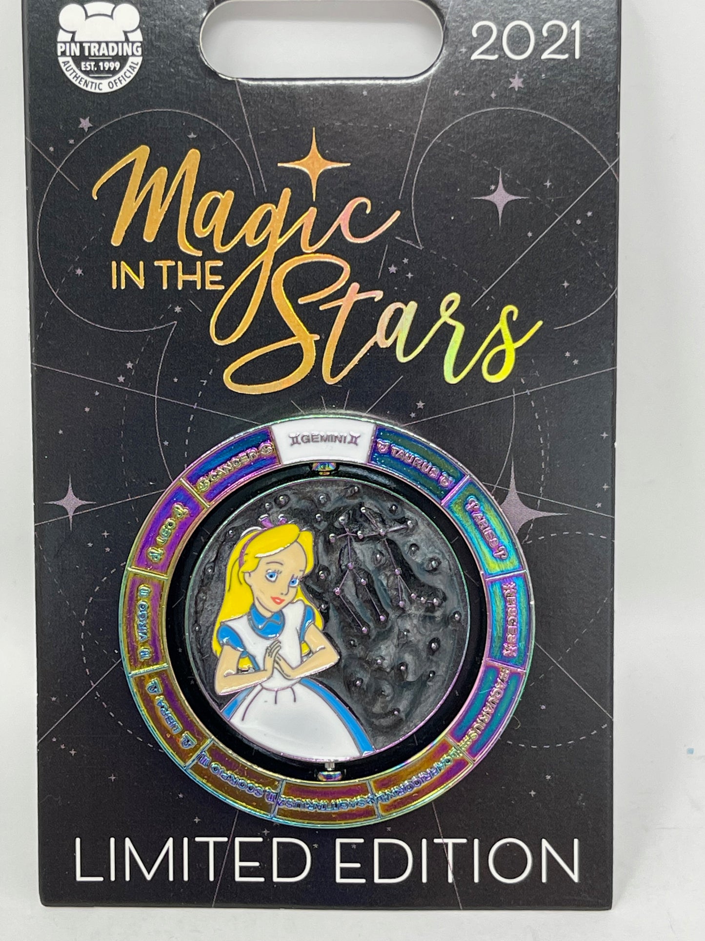 Disney Magic in the Stars Alice Pin-Limited Edition