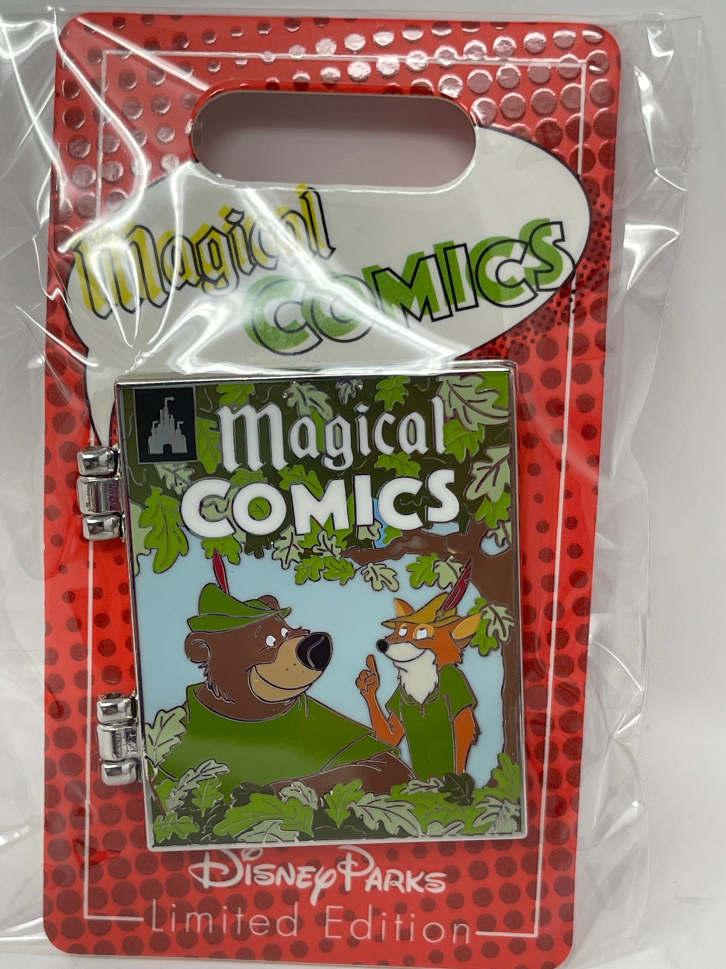 Disney Magical Comics Robin Hood Limited Edition Pin