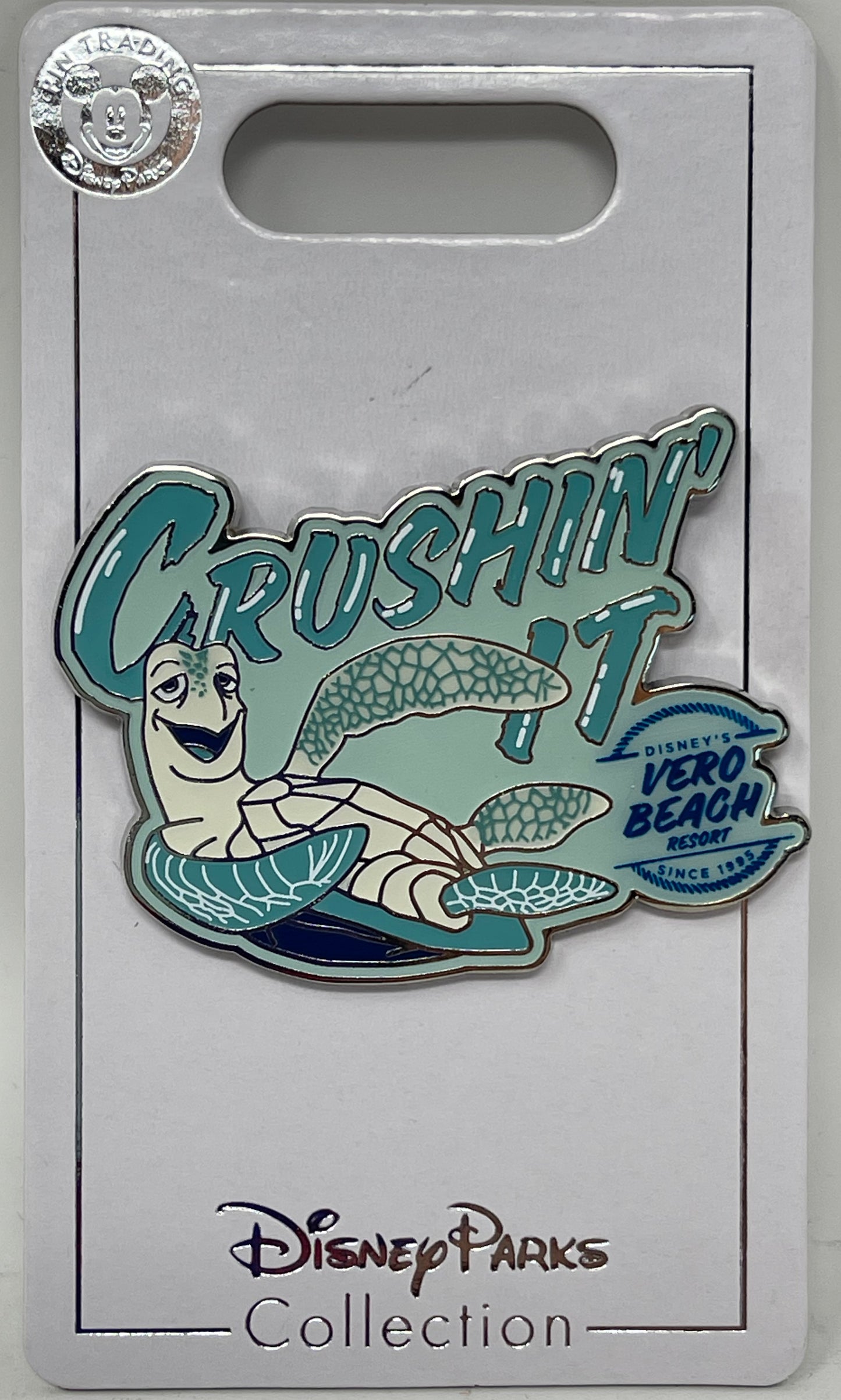 Disney Vero Beach Resort Crush It Pin