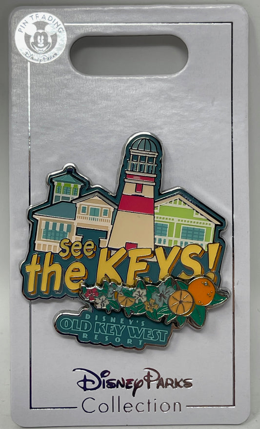 Disney Old Key West Resort Pin-See the Keys!