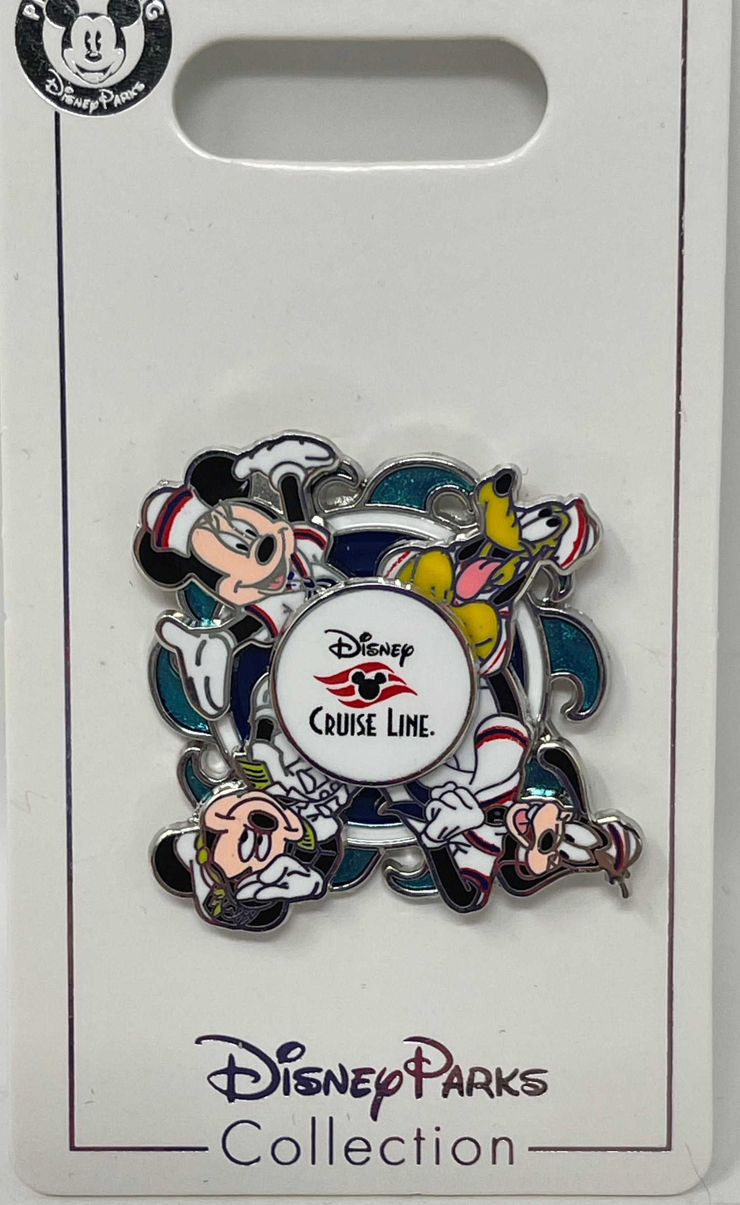 Disney Cruise Line Mickey, Minnie, Pluto, Goofy Spinner Pin