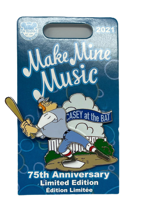 Disney Make Mine Music 75th Anniversary Pin-Casey at the Bat