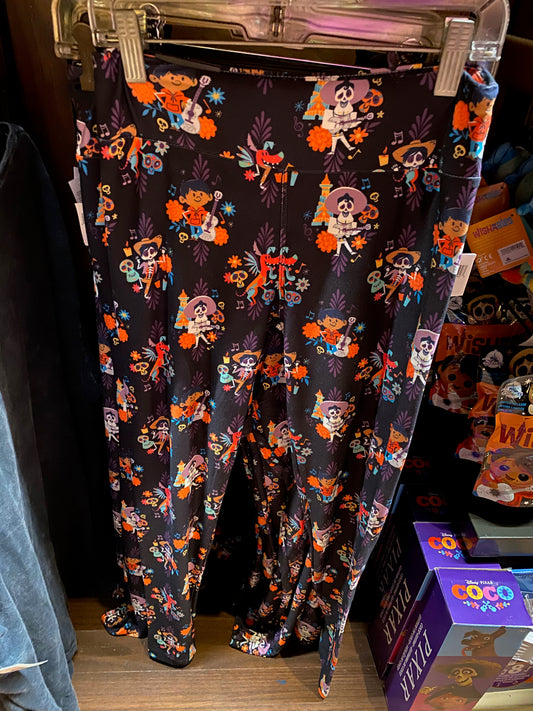 Disney Epcot Mexico World Showcase COCO Leggings for Women-1X