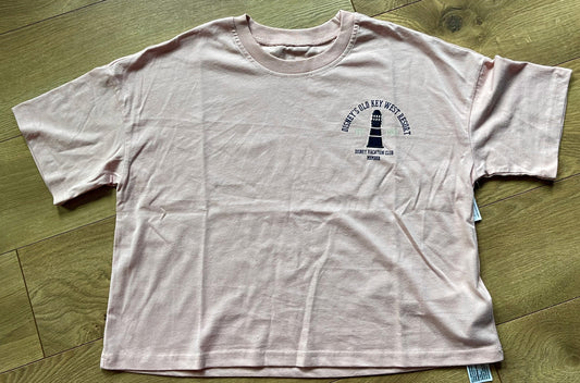 Disney Old Key West Resort Pink Crop Top Shirt