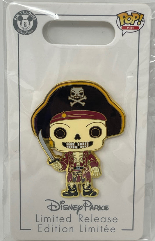 Disney Pirates of the Caribbean Jolly Roger Pop! Pin by Funko– Limited Release