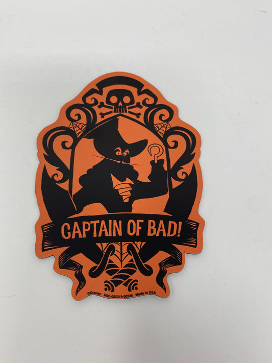 Disney Peter Pan Captain Hook Captain of Bad Magnet