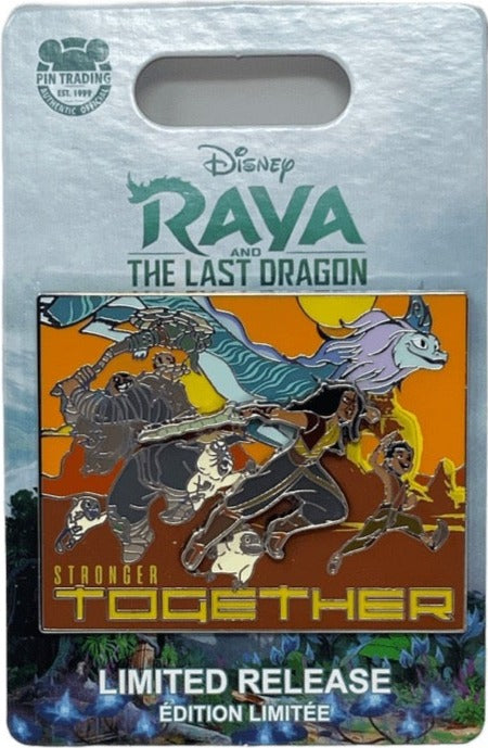 Disney Raya and the Last Dragon Stronger Together Pin- Limited Release