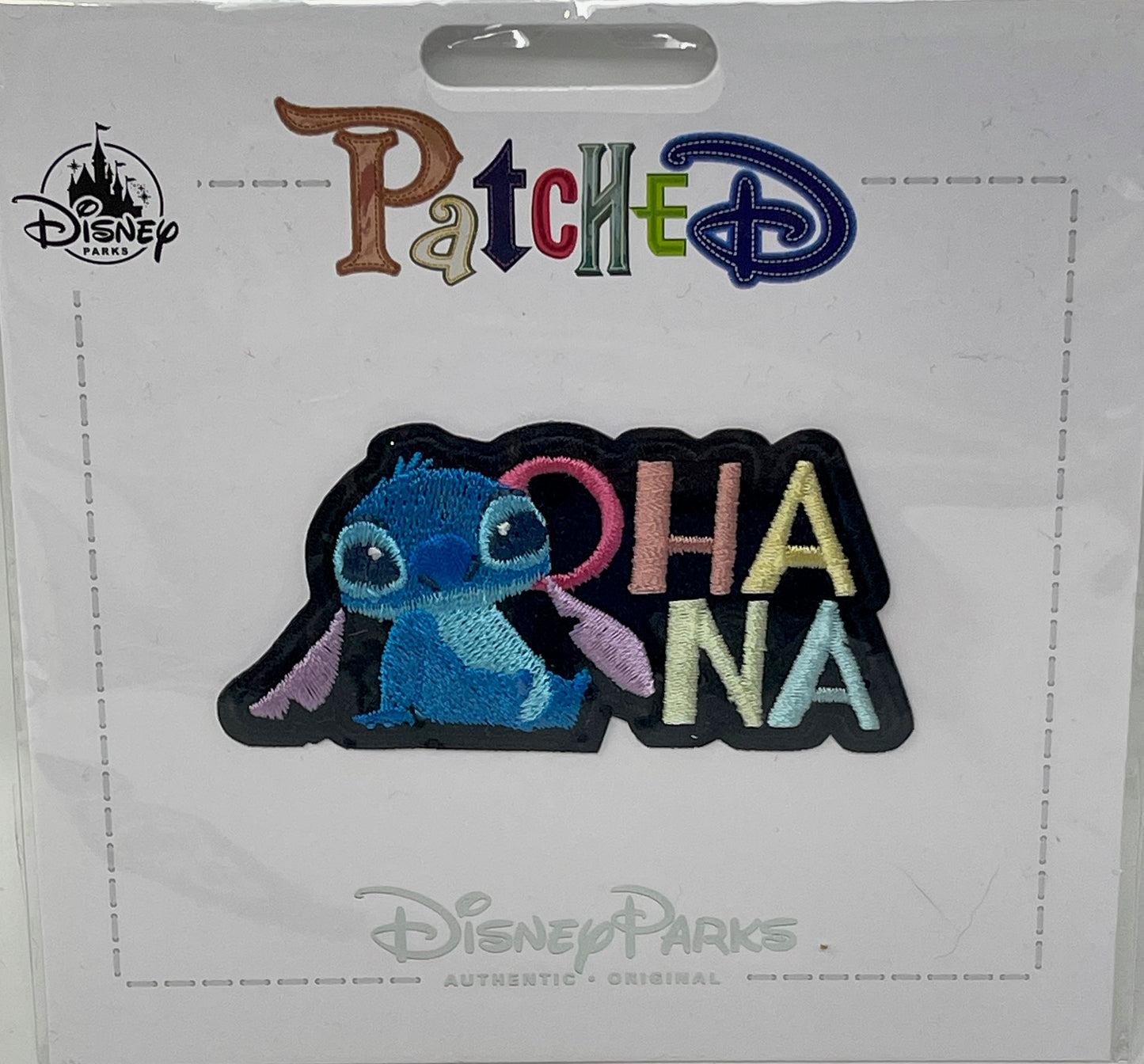 Disney Patch-ed Stitch Ohana