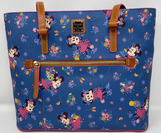 Disney Epcot Flower & Garden Festival 2021 Dooney & Bourke Shopper Tote Bag Purs