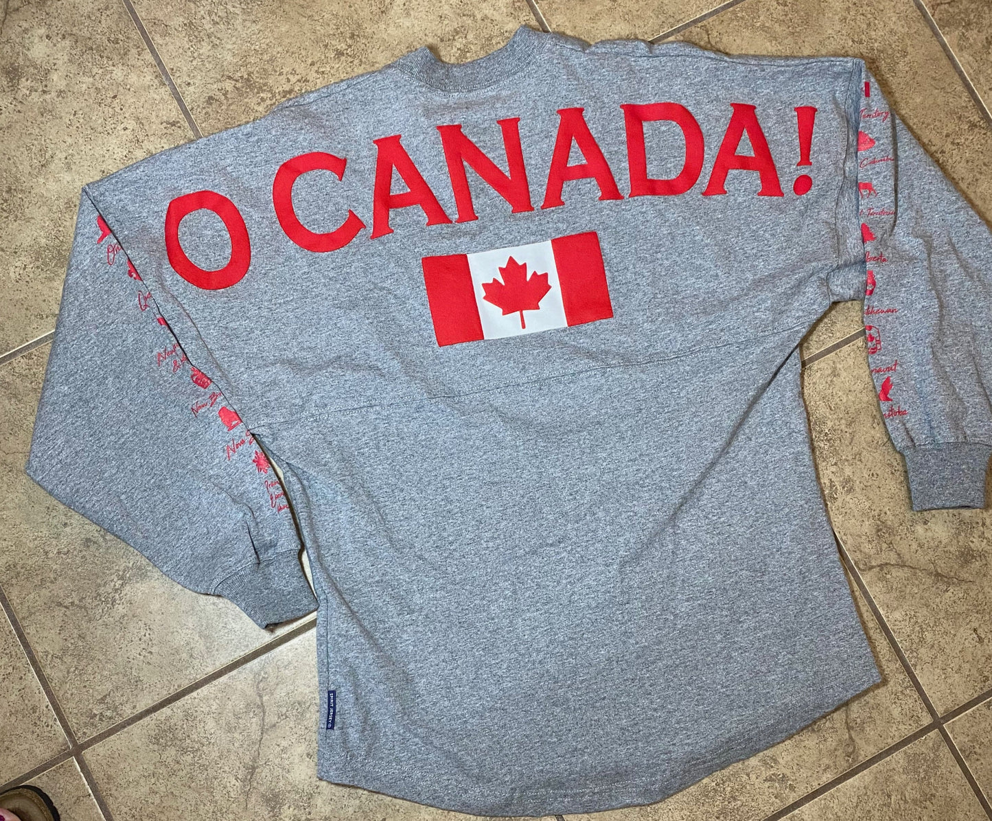 Disney Epcot Canada World Showcase O Canada! Spirit Jersey