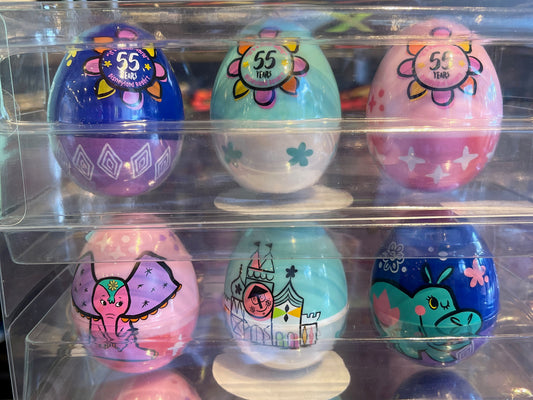 Disney Parks Small World 55th Anniversary Easter Egg Set 2021