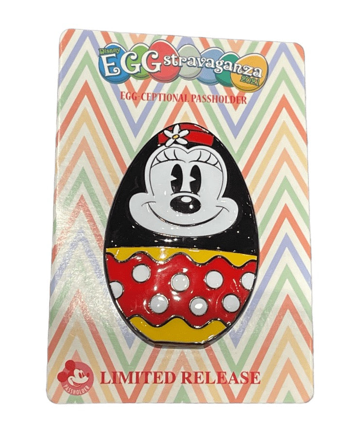 Disney Minnie Mouse EGG stravaganza Passholder Pin Limited Release