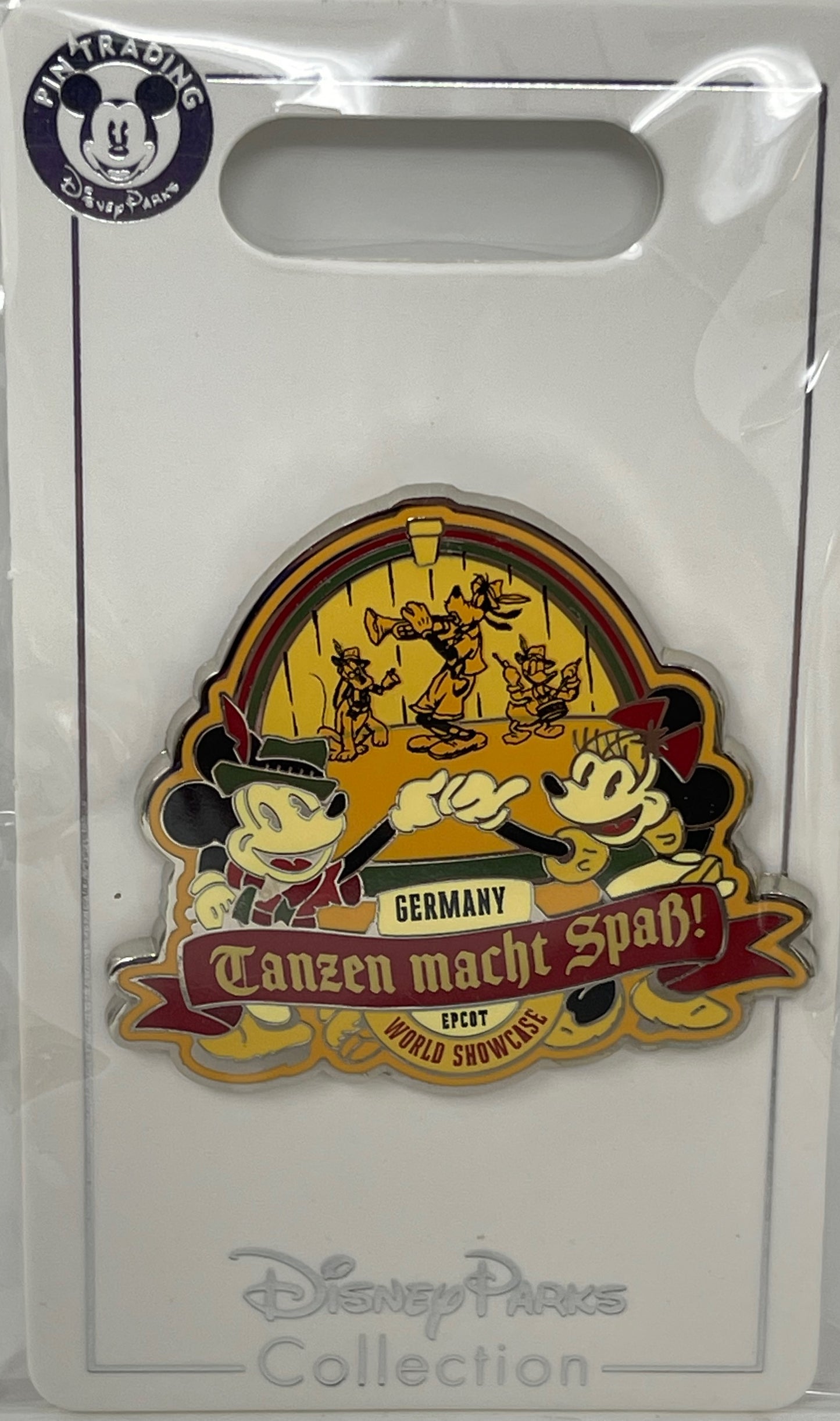 Disney Epcot Germany World Showcase Minnie, Mickey, Goofy, Donald, Pluto Pin