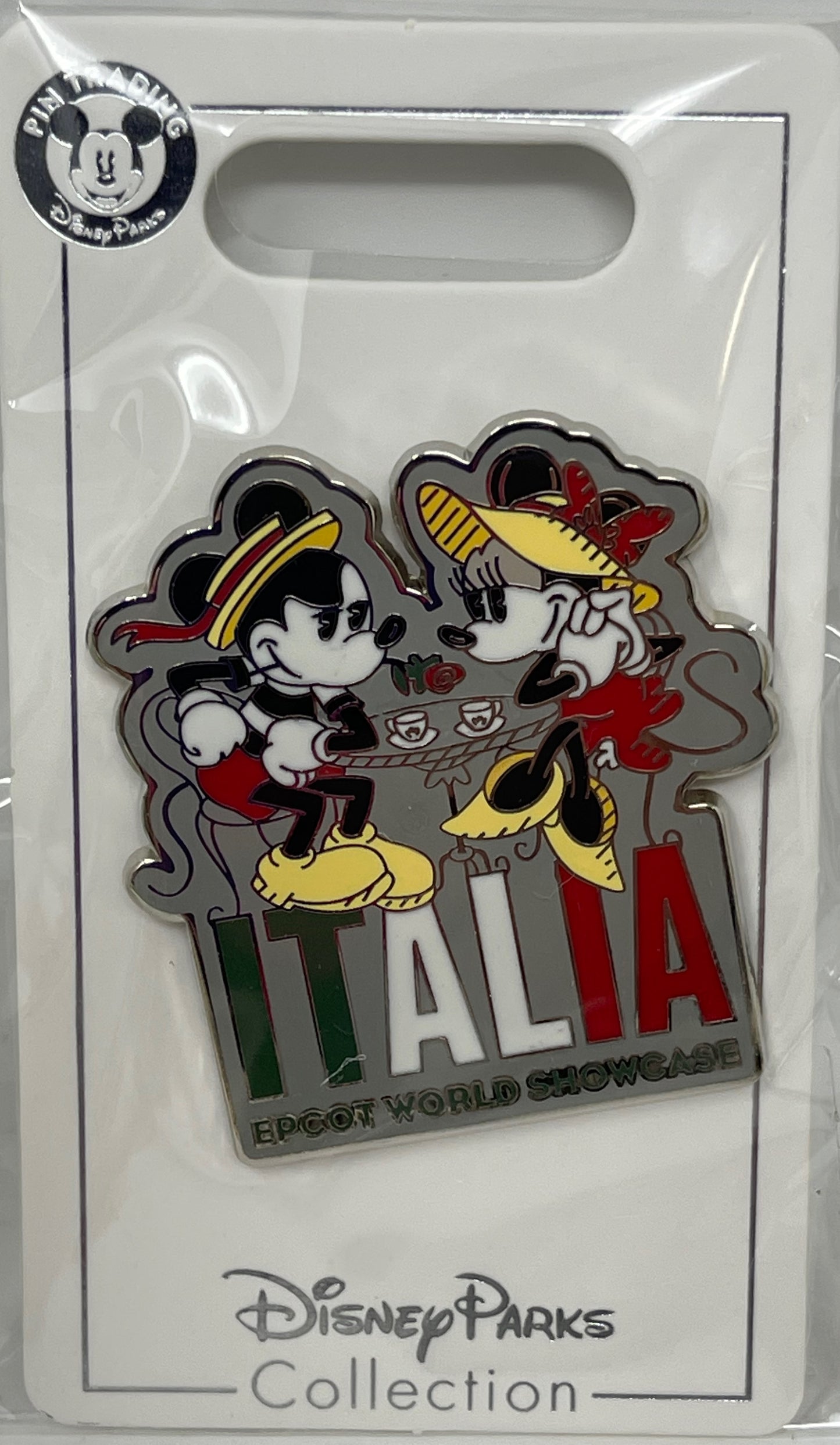 Disney Epcot Italy World Showcase Mickey & Minnie Italia Pin