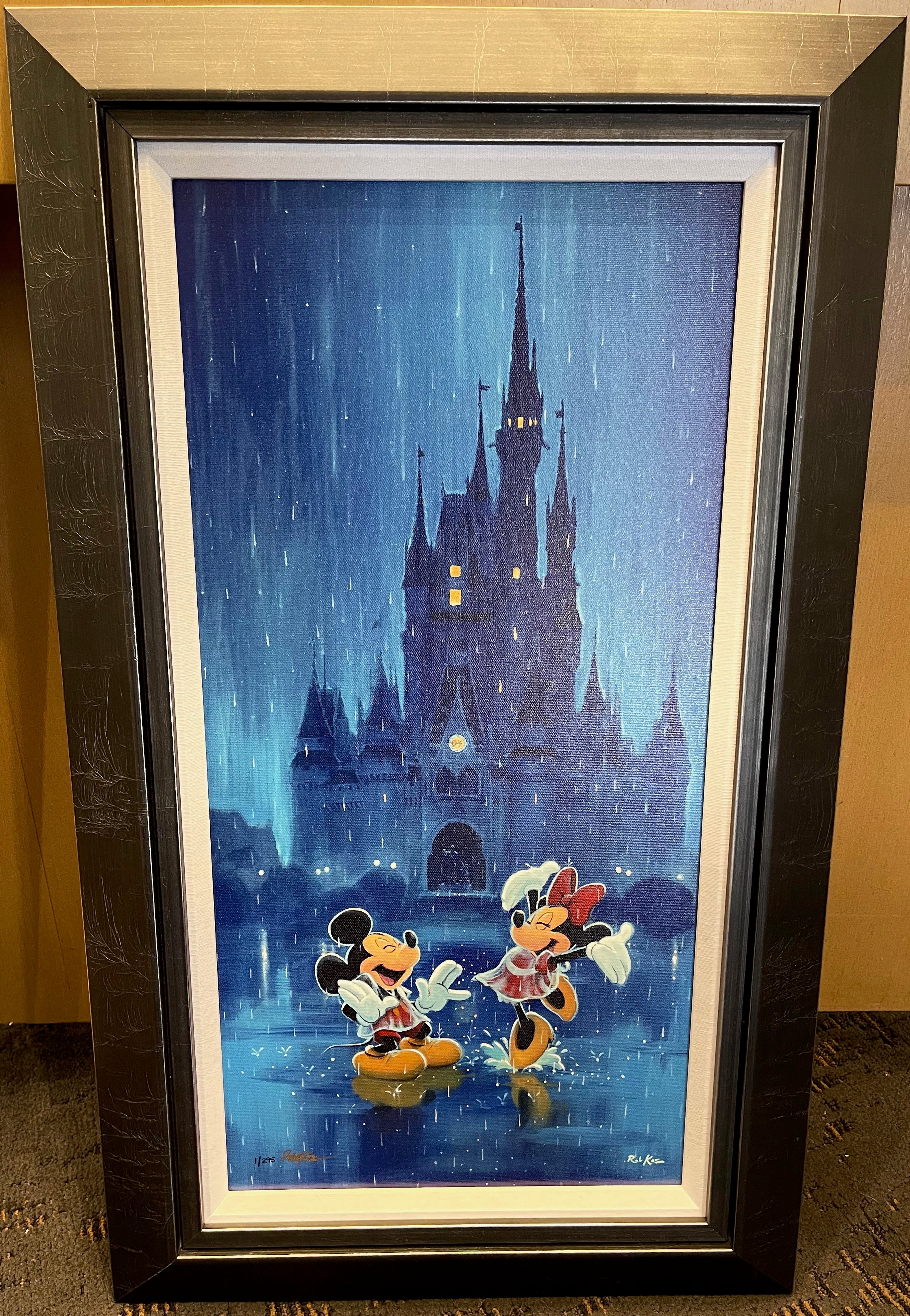 Disney “Rainy Day Fun” SIGNED Rob Kaz 1/295 Limited Edition