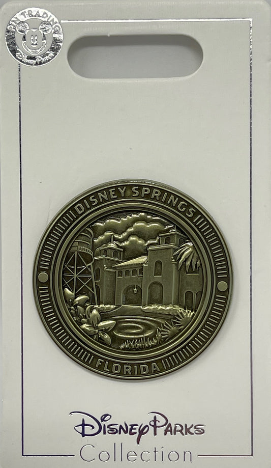 Disney Springs Florida Logo Pin