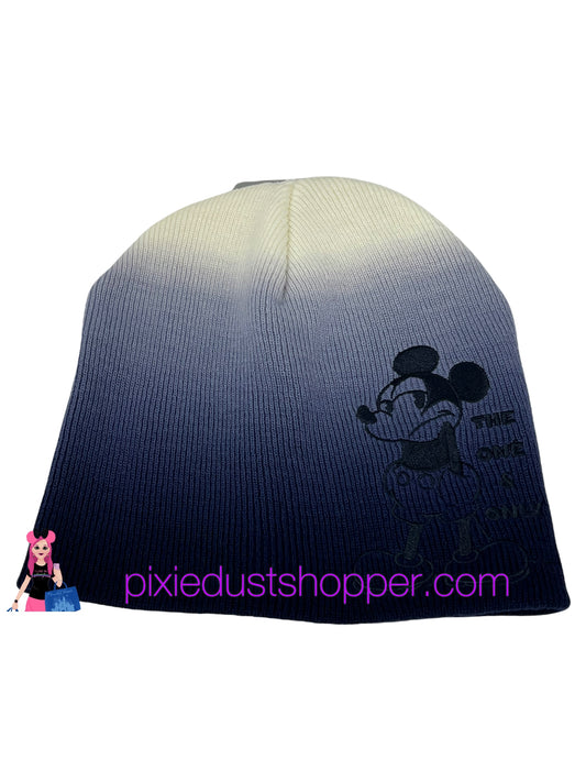 Disney Mickey Ombré Navy Beanie Hat