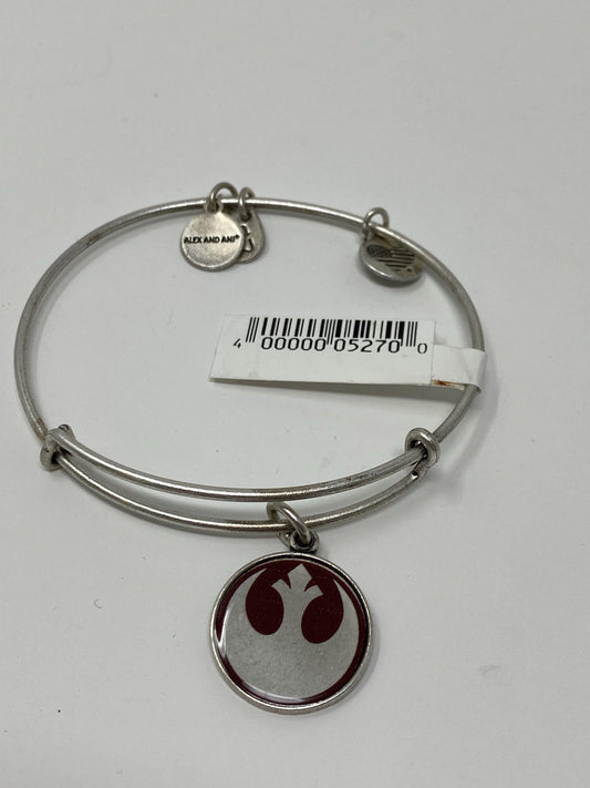 Disney Star Wars Rebellion Silver Alex and Ani Bracelet - World of Treasures