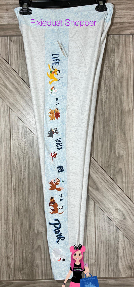 Disney Dogs Leggings A Walk in the Park for Women - World of Treasures