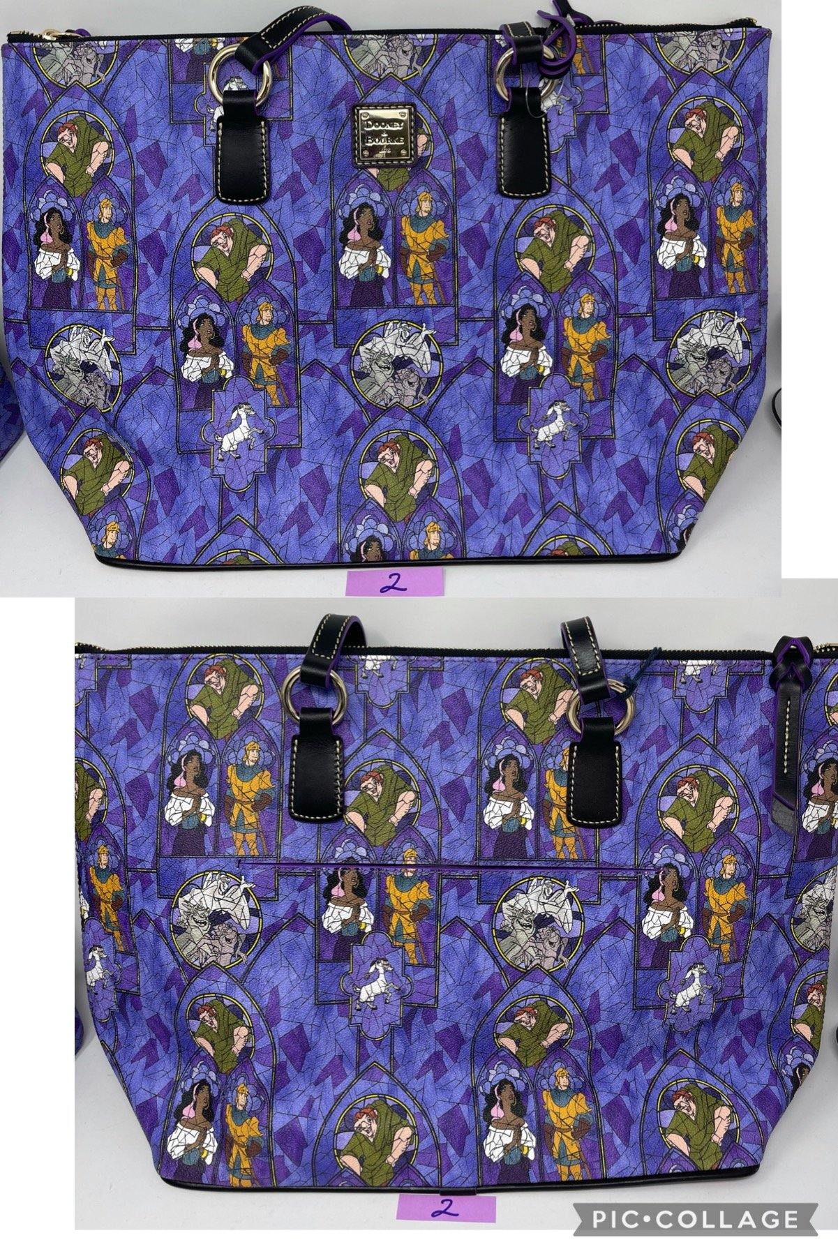 Disney The Hunchback of Notre Dame Dooney & Bourke Tote Bag Purse - World of Treasures