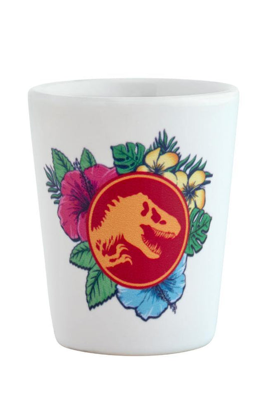 Universal Studios Jurassic World Tropical Dinosaur Shot Glass - World of Treasures