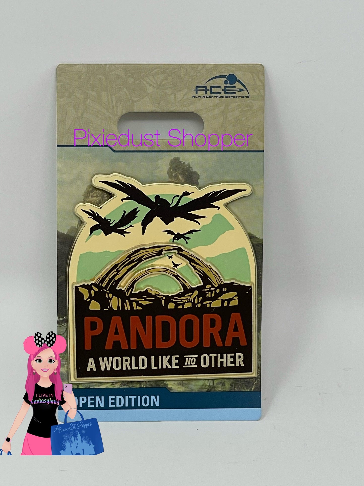 Disney Animal Kingdom Pandora-A World Like No Other Pin - World of Treasures