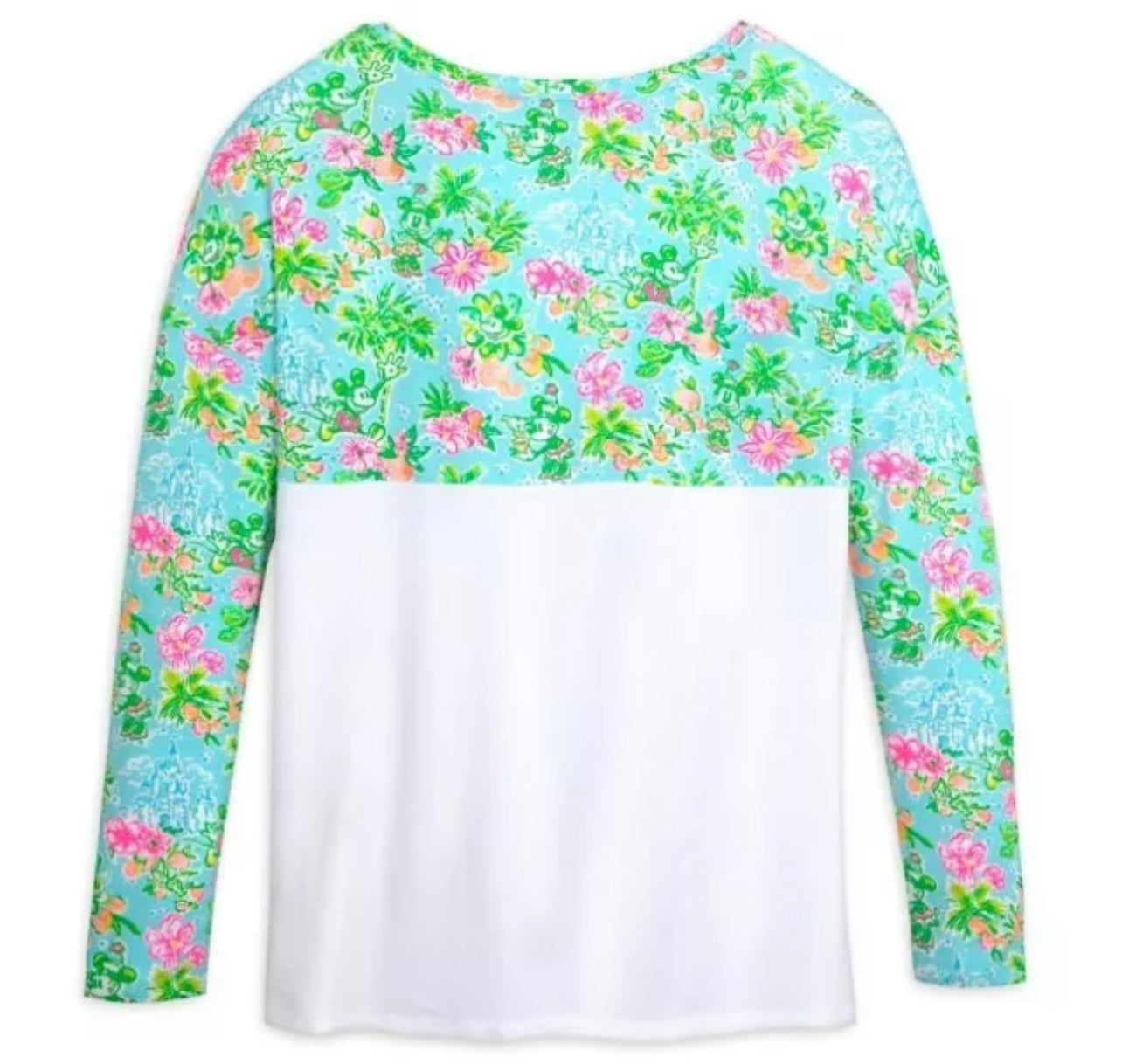 Disney X Lilly Pulitzer Finn Mickey Minnie long Sleeve Shirt