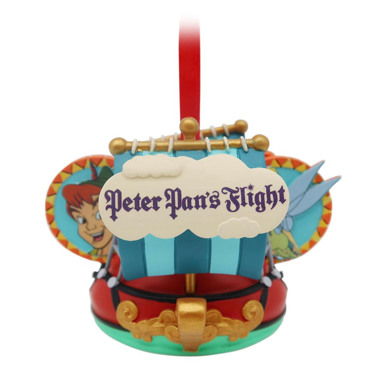 Disney Peter Pan Flight Ear Hat Ornament