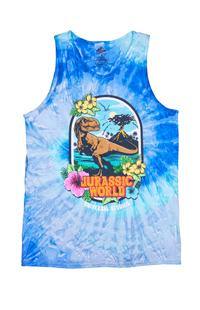 Universal Studios Jurassic World Tropical Dinosaur Tank Top Shirt - World of Treasures