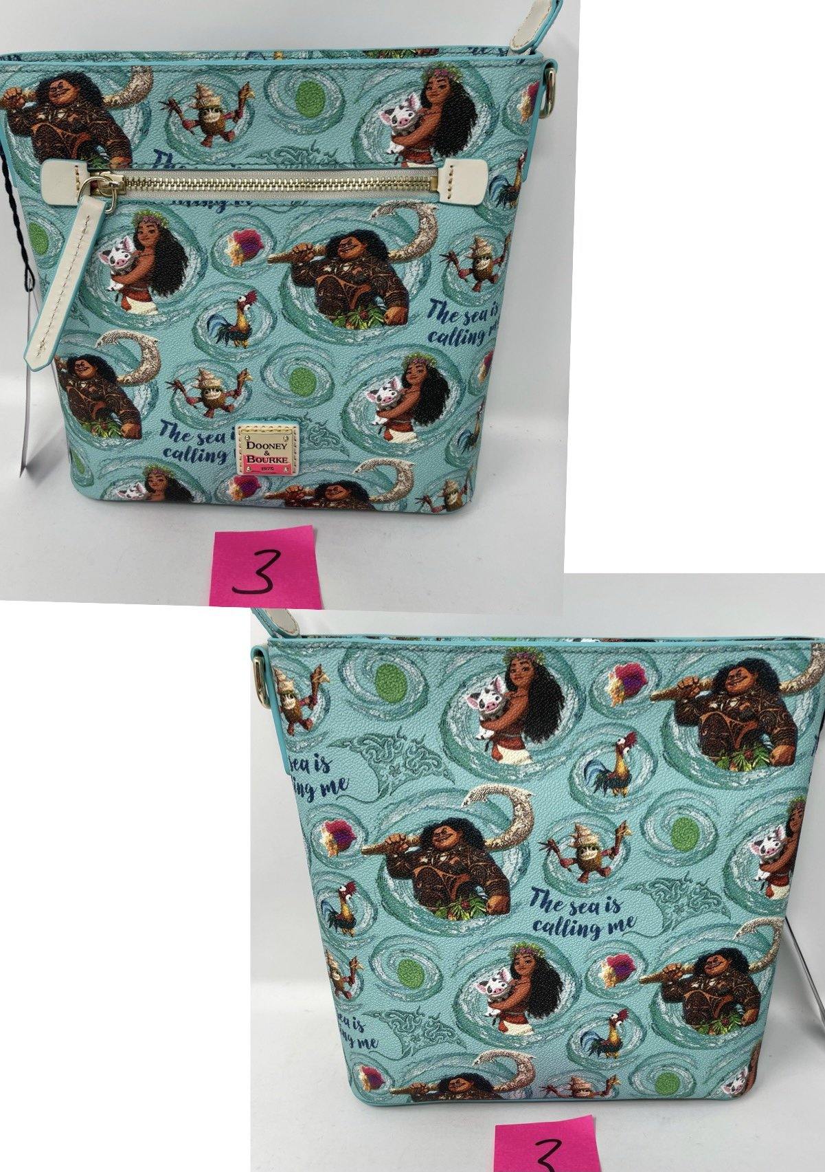 Disney Dooney & Bourke Moana Crossbody Bag Purse - World of Treasures