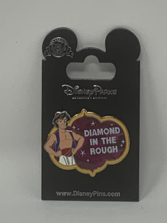 Disney Aladdin “Diamond in the Rough” Pin - World of Treasures