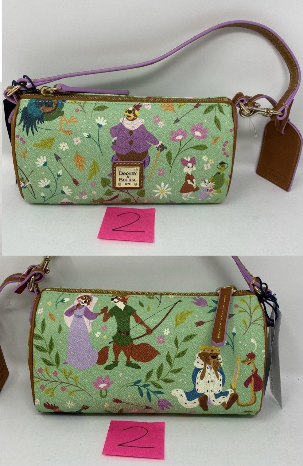 Disney Dooney & Bourke Robin Hood Mini Barrel Purse By Fabiola Garza - World of Treasures