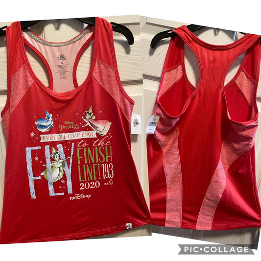 RunDisney 2020 Princess Half Marathon 19.3 Fairytale Challenge Tank - World of Treasures