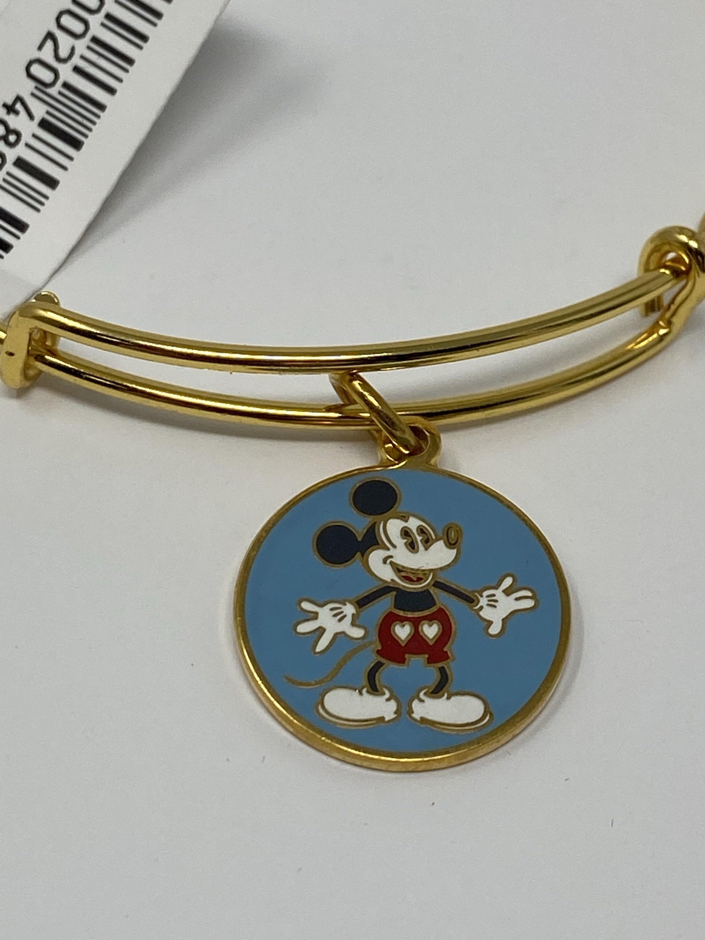 Disney Mickey Mouse Gold Alex and Ani Bracelet - World of Treasures