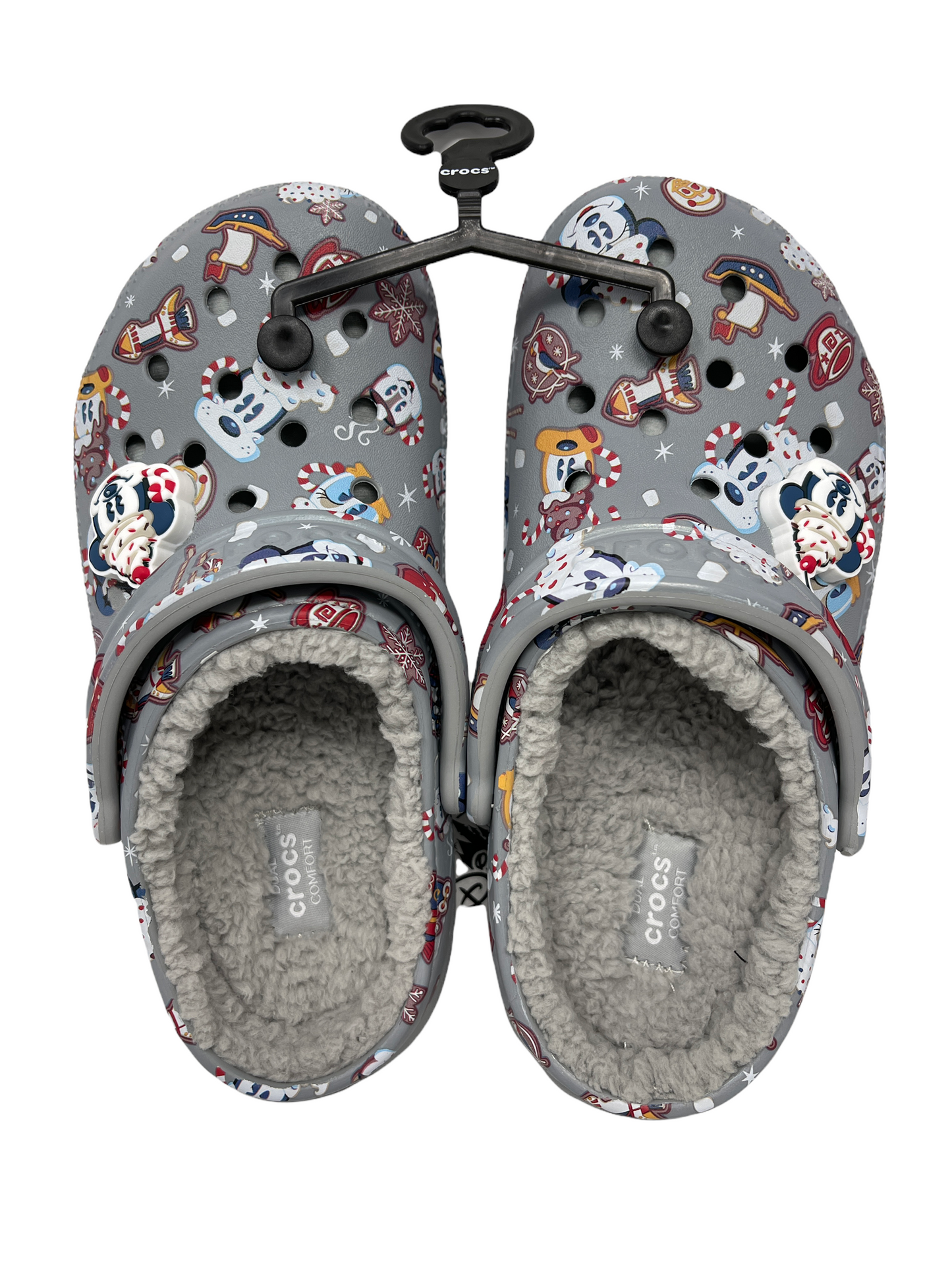 Hot Chocolate Mickey & Friends Fur Crocs from Disney Holiday Christmas 2021