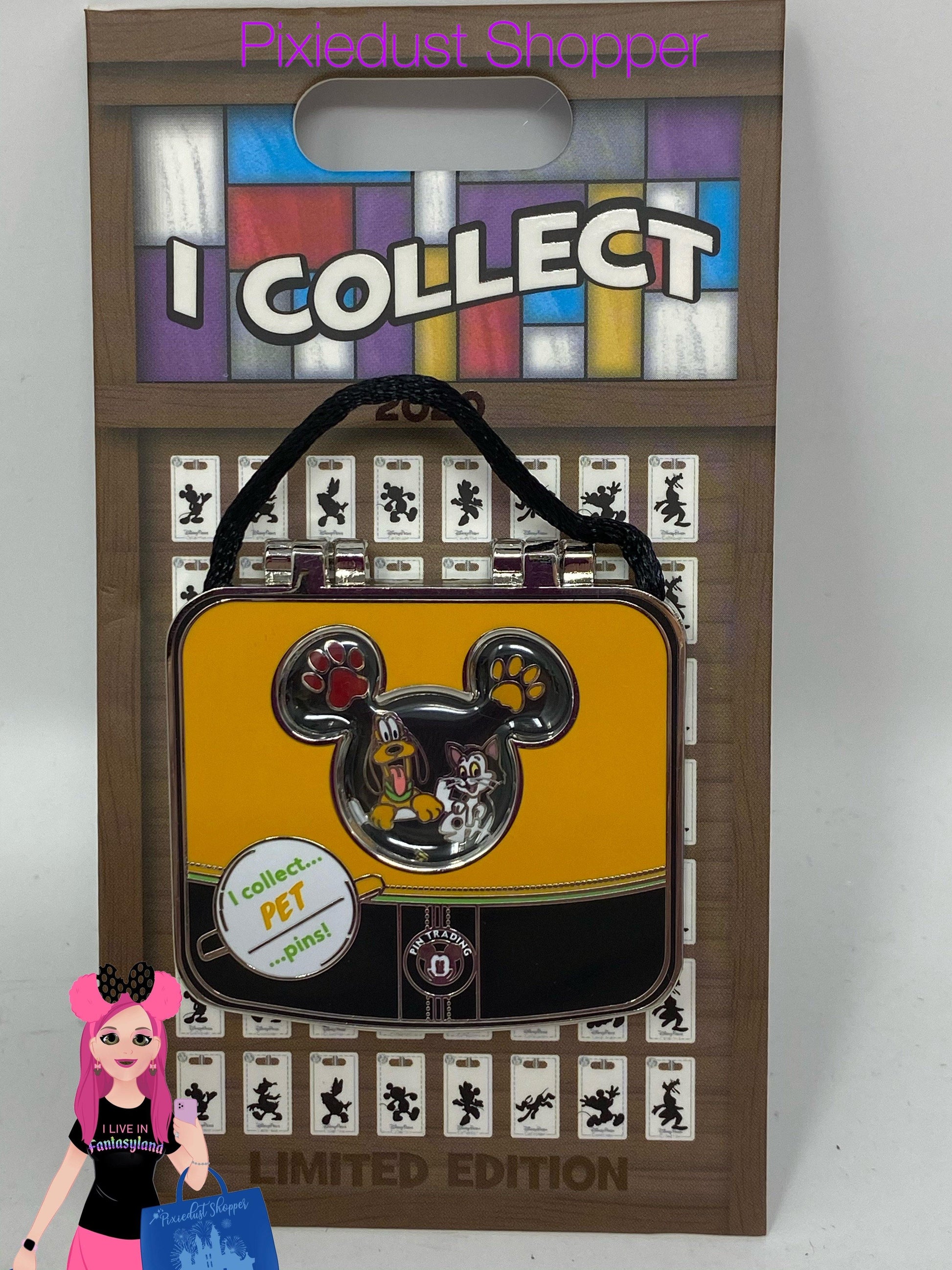 Disney I Collect Pet Pin Limited Edition - World of Treasures