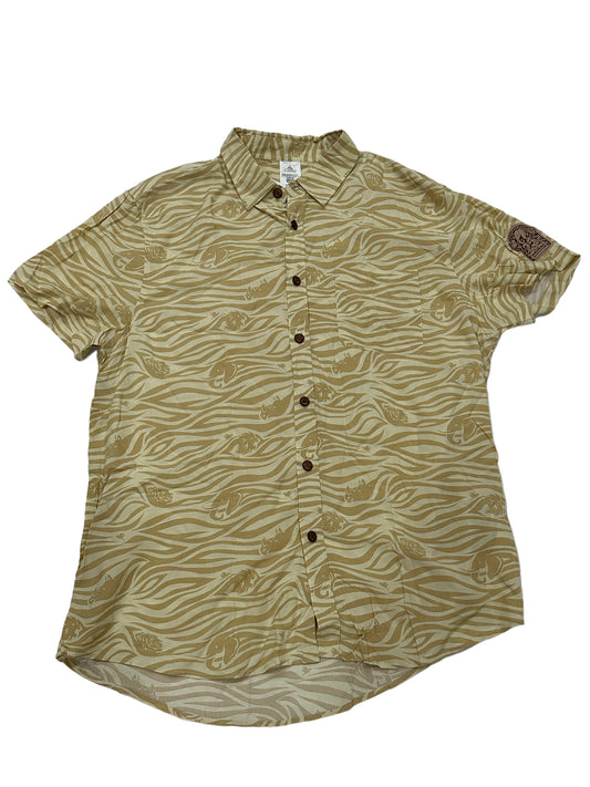 Disney Animal Kingdom 25th Anniversary Camp Shirt Large
