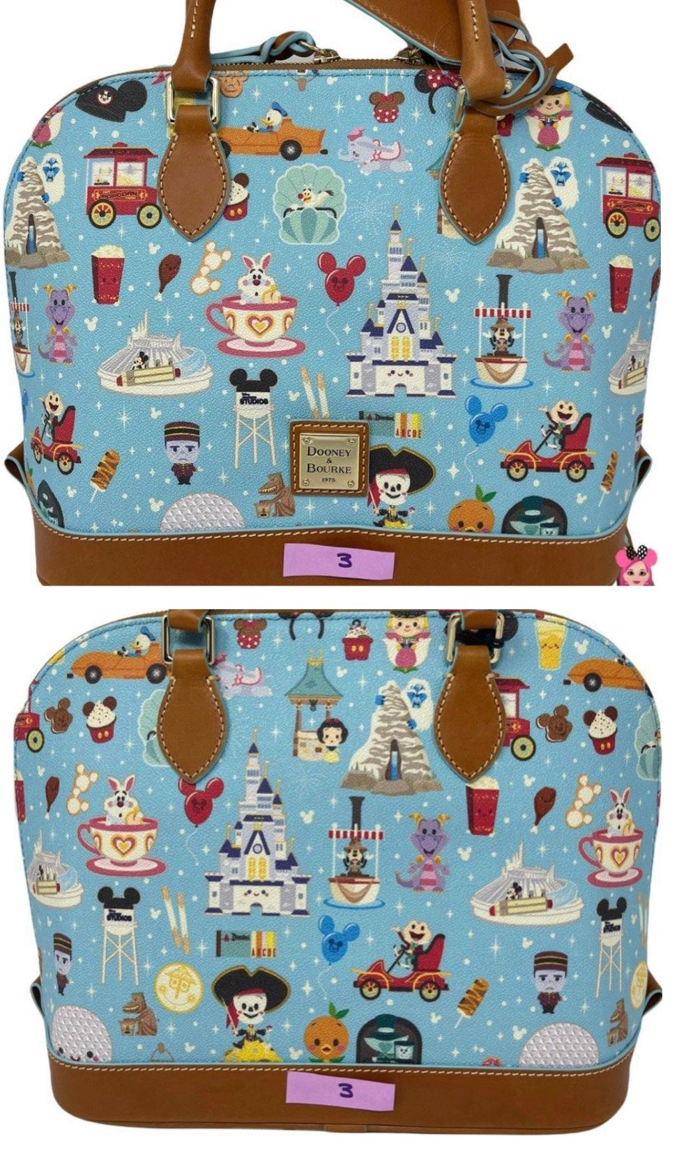 Disney Parks Dooney & Bourke Zip Satchel Crossbody Bag by Jerrod Maruyama