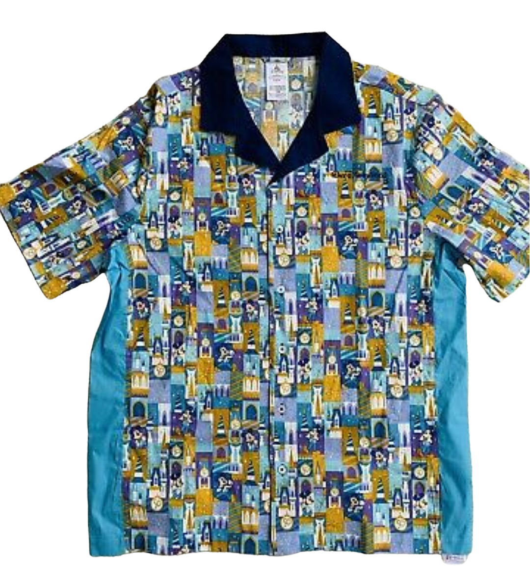 Walt Disney World 50th Anniversary Retro Bowling Shirt