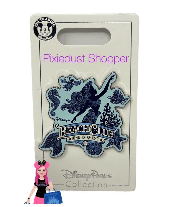 Disney Beach Club Resort Little Mermaid Ariel Pin - World of Treasures