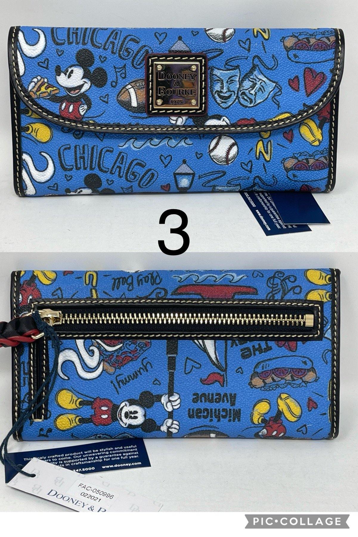 Disney Chicago Mickey Wallet by Dooney & Bourke - World of Treasures