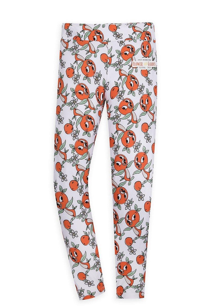 Disney Epcot 2020 Flower and Garden Festival Orange Bird Leggings - World of Treasures