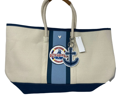 Disney Yacht Club Mickey Canvas Tote Bag