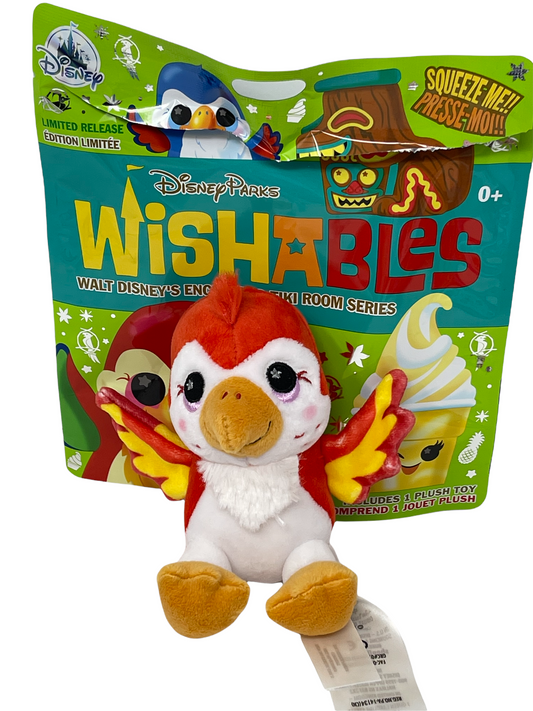 Disney Enchanted Tiki Room Wishable-Jose Variant with White Tummy